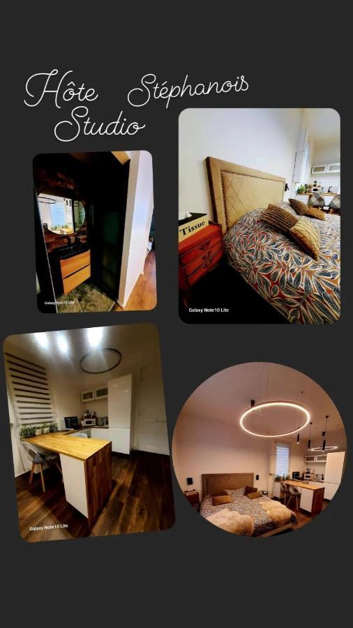 Hote Stephanois Studio, Parking& Borne Electrique Vila Velha Exterior foto