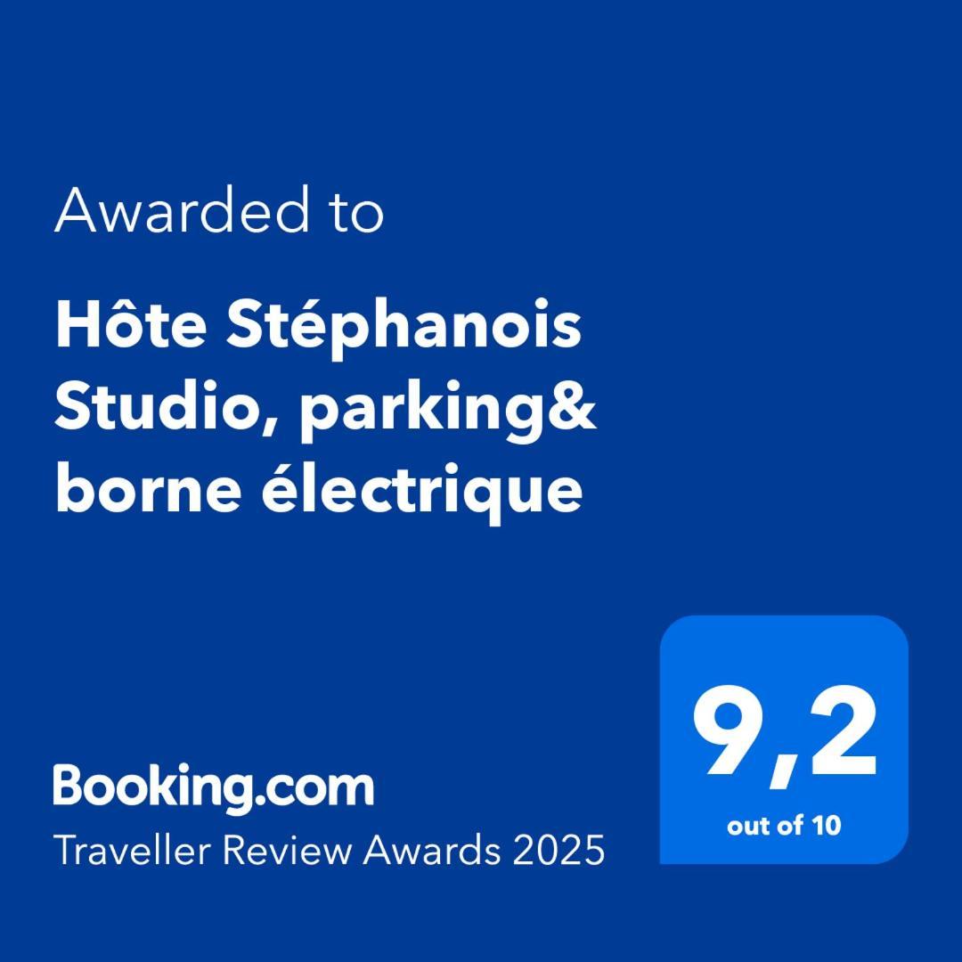 Hote Stephanois Studio, Parking& Borne Electrique Vila Velha Exterior foto